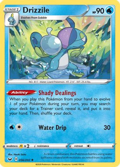 Drizzile (056) (56) [SWSH01: Sword & Shield Base Set] Reverse Holofoil - Deck Out Gaming