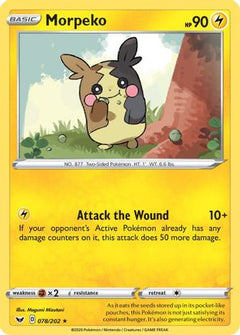 Morpeko (78) [SWSH01: Sword & Shield Base Set] Reverse Holofoil - Deck Out Gaming