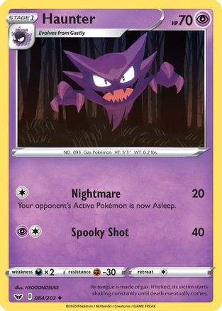 Haunter (84) [SWSH01: Sword & Shield Base Set] - Deck Out Gaming