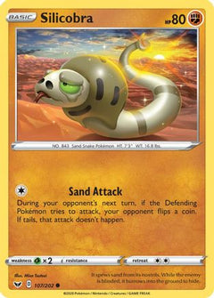 Silicobra (107) (107) [SWSH01: Sword & Shield Base Set] Reverse Holofoil - Deck Out Gaming