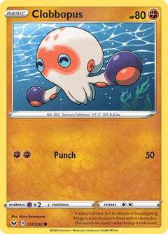 Clobbopus (112) (112) [SWSH01: Sword & Shield Base Set] Reverse Holofoil - Deck Out Gaming