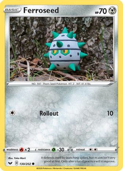Ferroseed (130) [SWSH01: Sword & Shield Base Set] Reverse Holofoil - Deck Out Gaming