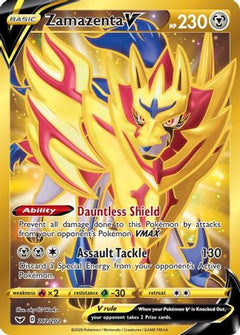 Zamazenta V (Secret) (212) [SWSH01: Sword & Shield Base Set] Holofoil - Deck Out Gaming
