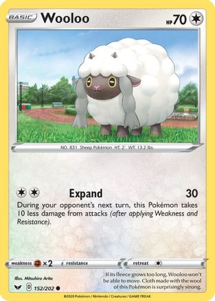 Wooloo (152) (152) [SWSH01: Sword & Shield Base Set] Reverse Holofoil - Deck Out Gaming