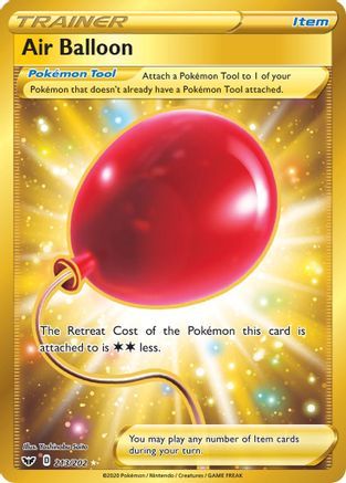 Air Balloon (Secret) (213) [SWSH01: Sword & Shield Base Set] Holofoil - Deck Out Gaming
