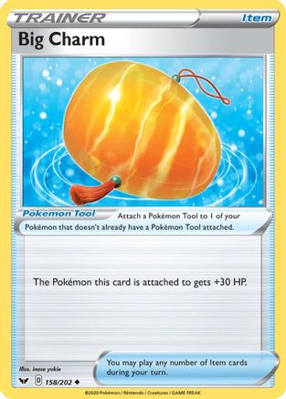 Big Charm (158) [SWSH01: Sword & Shield Base Set] Reverse Holofoil - Deck Out Gaming