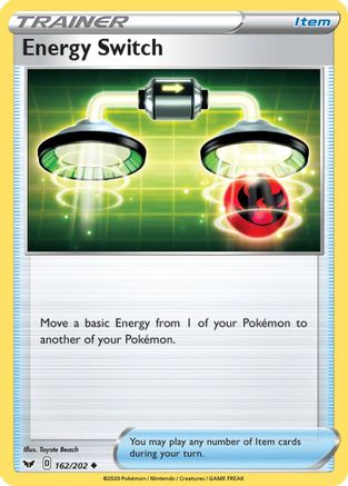 Energy Switch (162) [SWSH01: Sword & Shield Base Set] Reverse Holofoil - Deck Out Gaming