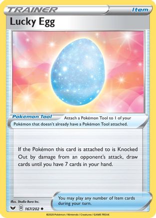 Lucky Egg (167) [SWSH01: Sword & Shield Base Set] Reverse Holofoil - Deck Out Gaming