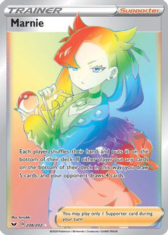 Marnie (Secret) (208) [SWSH01: Sword & Shield Base Set] Holofoil - Deck Out Gaming