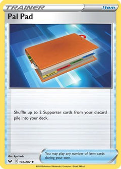 Pal Pad (172) [SWSH01: Sword & Shield Base Set] Reverse Holofoil - Deck Out Gaming