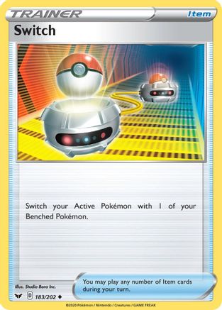 Switch (183) [SWSH01: Sword & Shield Base Set] Reverse Holofoil - Deck Out Gaming