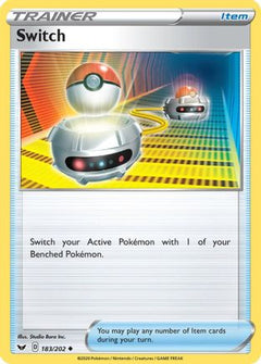 Switch (183) [SWSH01: Sword & Shield Base Set] Reverse Holofoil - Deck Out Gaming
