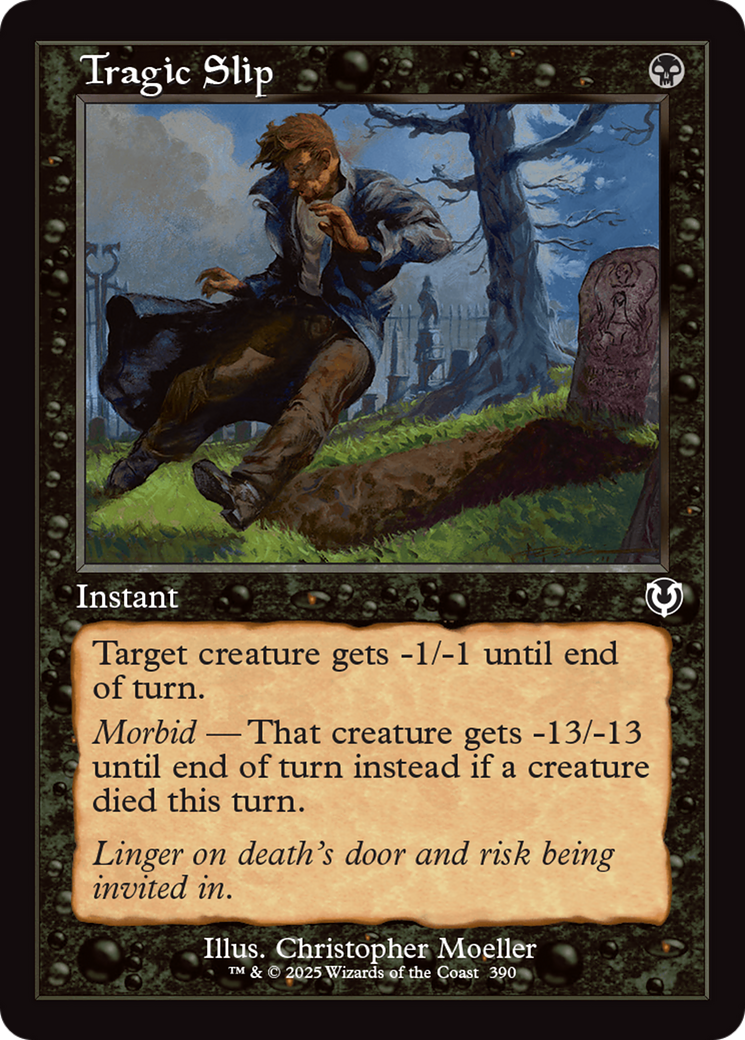 Tragic Slip (Retro Frame) (390) [Innistrad Remastered] - Deck Out Gaming