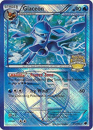 Glaceon - 23/116 (City Championships) (23) [League & Championship Cards] Reverse Holofoil - Deck Out Gaming