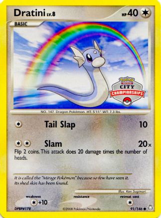 Dratini - 91/146 (City Championships) (91) [League & Championship Cards] - Deck Out Gaming