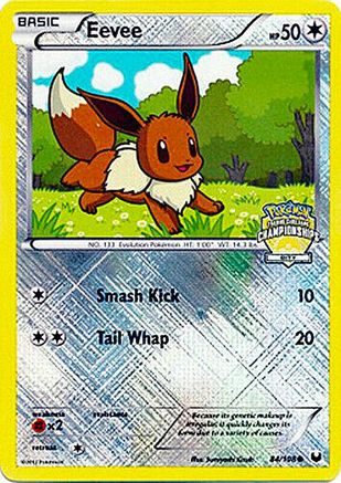 Eevee - 84/108 (City Championships) (84) [League & Championship Cards] Reverse Holofoil - Deck Out Gaming