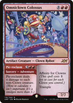 Omniclown Colossus (116) [Unfinity] - Deck Out Gaming