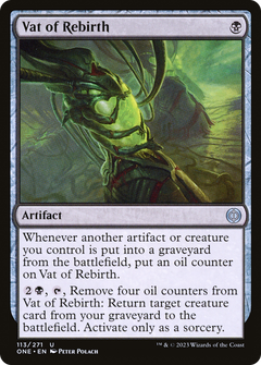 Vat of Rebirth (113) [Phyrexia: All Will Be One] foil - Deck Out Gaming