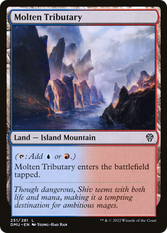 Molten Tributary (251) [Dominaria United] foil - Deck Out Gaming