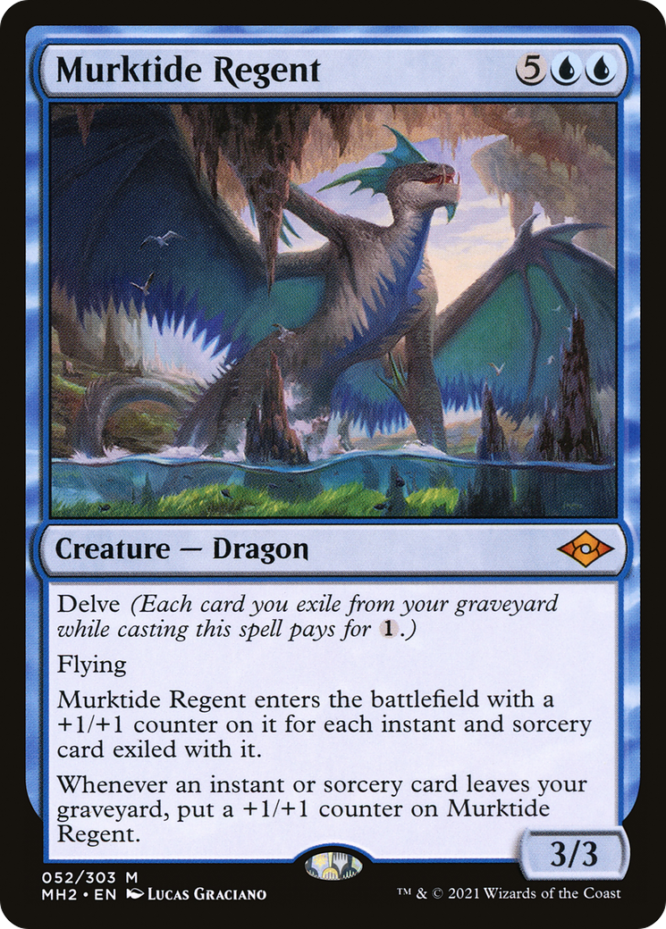 Murktide Regent (52) [Modern Horizons 2] foil - Deck Out Gaming