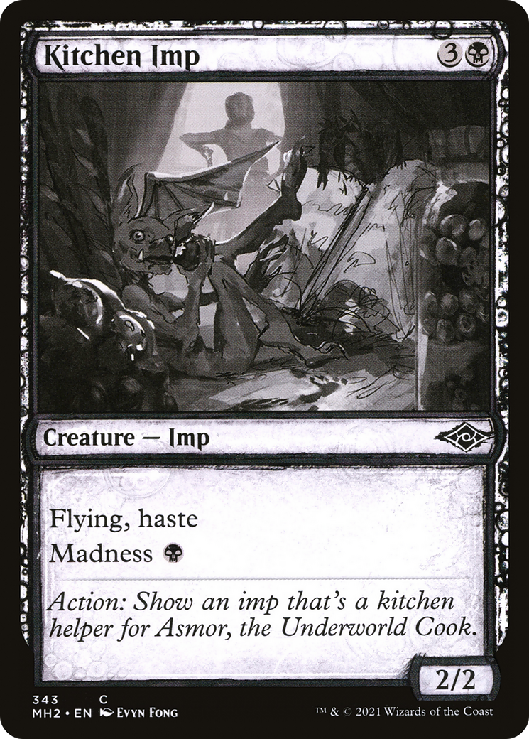 Kitchen Imp (Showcase) (343) [Modern Horizons 2] foil - Deck Out Gaming