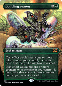 Doubling Season (Borderless) (350) [Double Masters] - Deck Out Gaming