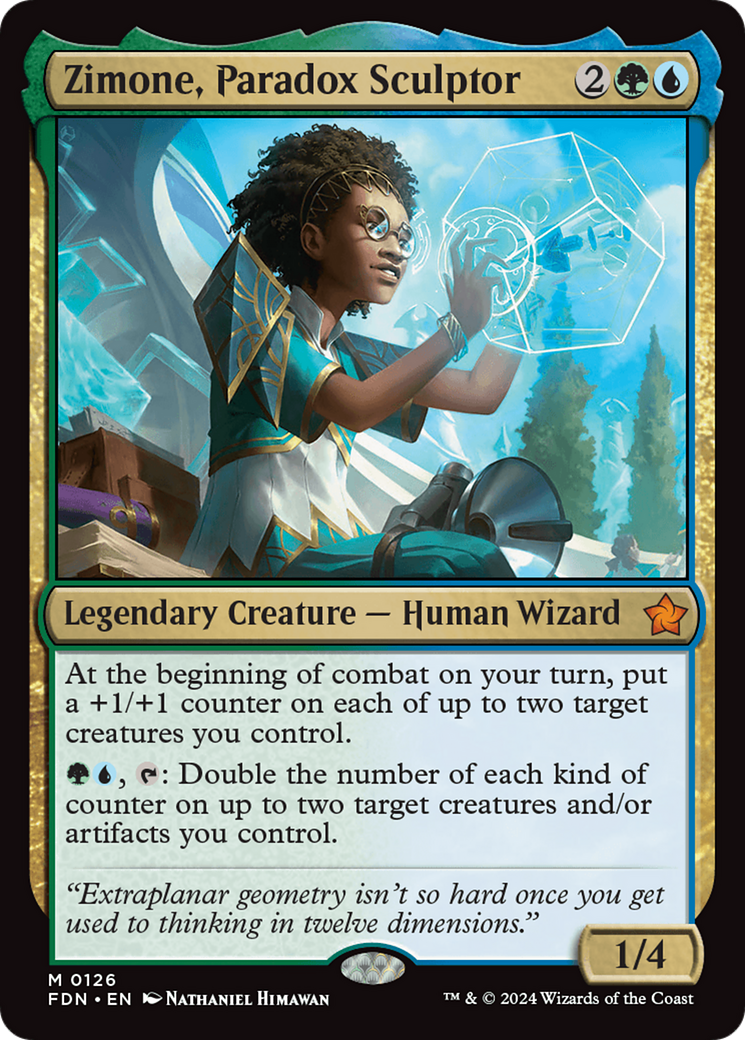 Zimone, Paradox Sculptor (126) [Foundations] - Deck Out Gaming