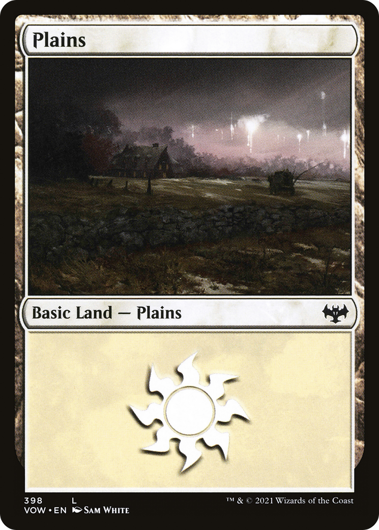 Plains (398) (398) [Innistrad: Crimson Vow] - Deck Out Gaming