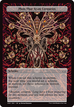 Plots That Span Centuries (Full Art) (351) [Duskmourn: House of Horror Commander] - Deck Out Gaming