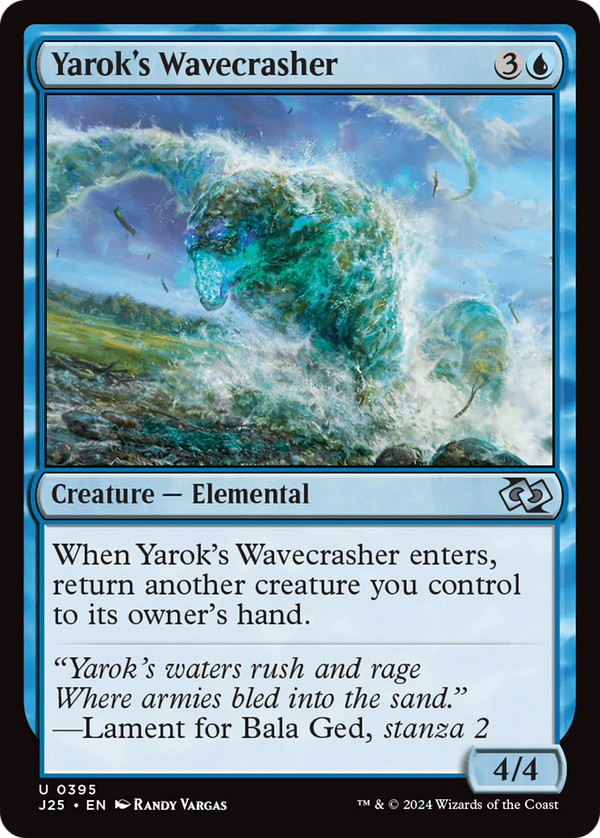 Yarok's Wavecrasher (395) [Foundations Jumpstart] - Deck Out Gaming