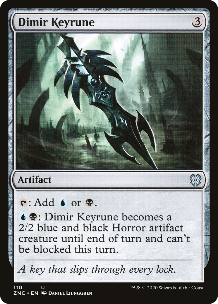 Dimir Keyrune (110) [Commander: Zendikar Rising] - Deck Out Gaming