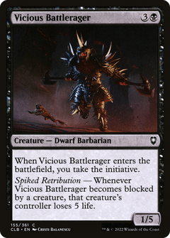 Vicious Battlerager (155) [Commander Legends: Battle for Baldur's Gate] foil - Deck Out Gaming