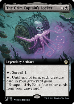 The Grim Captain's Locker (Extended Art) (50) [The Lost Caverns of Ixalan Commander] - Deck Out Gaming