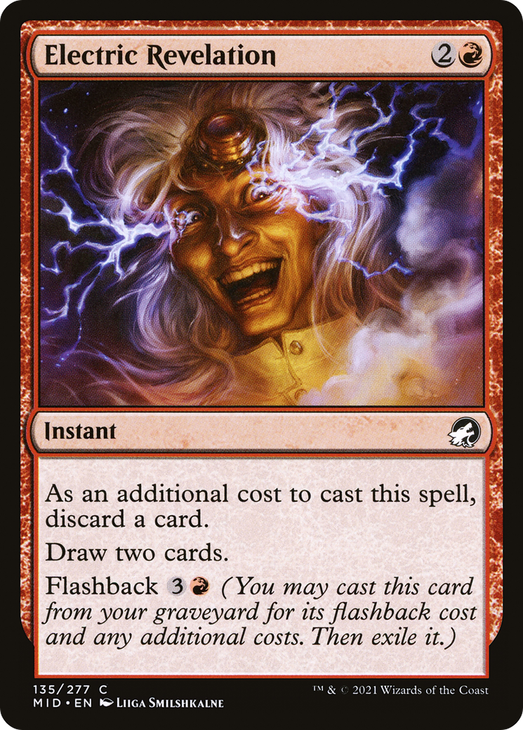 Electric Revelation (135) [Innistrad: Midnight Hunt] - Deck Out Gaming