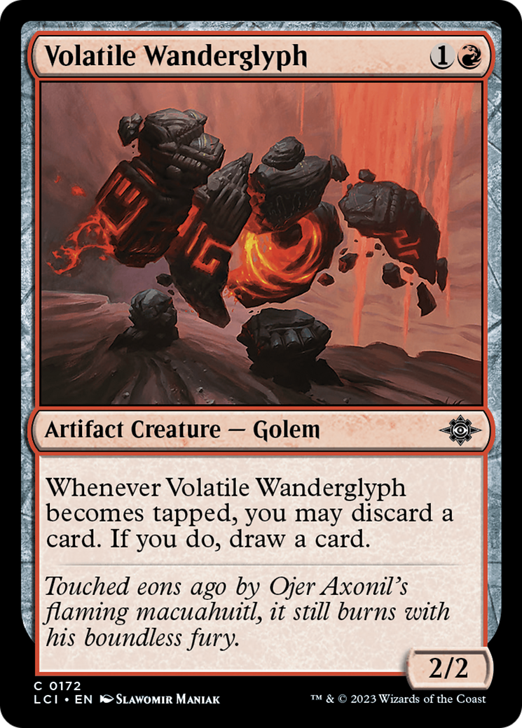 Volatile Wanderglyph (172) [The Lost Caverns of Ixalan] foil - Deck Out Gaming
