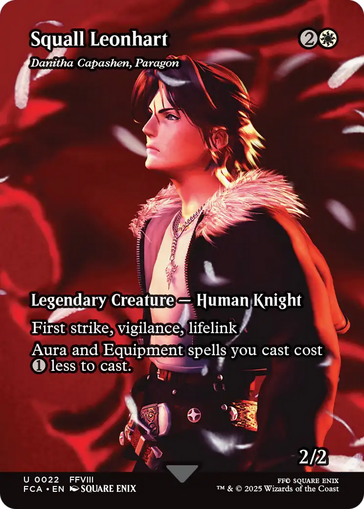 Squall Leonhart - Danitha Capashen, Paragon (Showcase) (22) [FINAL FANTASY: Through the Ages] foil - Deck Out Gaming