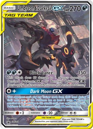 Umbreon & Darkrai GX - SM241 (SM241) [SM Promos] Holofoil - Deck Out Gaming