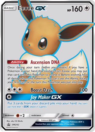 Eevee GX - SM242 (SM242) [SM Promos] Holofoil - Deck Out Gaming