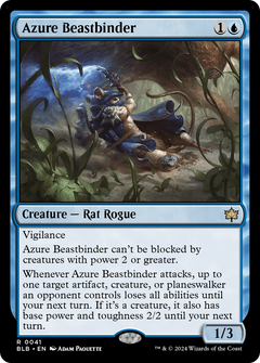 Azure Beastbinder (41) [Bloomburrow] - Deck Out Gaming