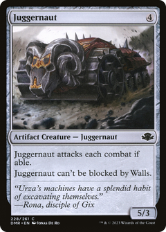 Juggernaut (228) [Dominaria Remastered] foil - Deck Out Gaming