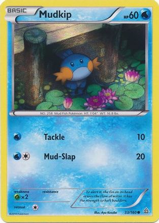 Mudkip - 33/160 (Sheen Holo) (33) [Miscellaneous Cards & Products] Holofoil - Deck Out Gaming