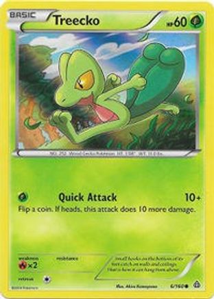 Treecko - 6/160 (Sheen Holo) (6) [Miscellaneous Cards & Products] Holofoil - Deck Out Gaming
