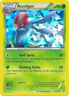 Accelgor - 12/101 (Cracked Ice Holo) (12) [Deck Exclusives] Holofoil - Deck Out Gaming