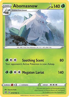 Abomasnow (13) [SWSH02: Rebel Clash] Reverse Holofoil - Deck Out Gaming