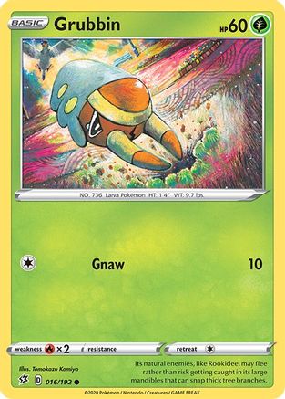 Grubbin (16) [SWSH02: Rebel Clash] Reverse Holofoil - Deck Out Gaming