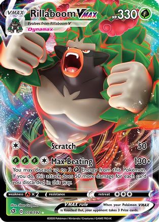 Rillaboom VMAX (18) [SWSH02: Rebel Clash] Holofoil - Deck Out Gaming