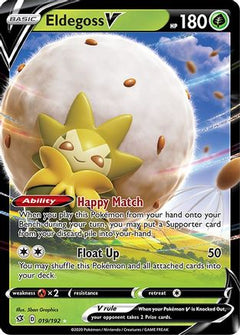 Eldegoss V (19) [SWSH02: Rebel Clash] Holofoil - Deck Out Gaming