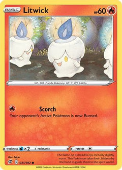 Litwick (31) [SWSH02: Rebel Clash] Reverse Holofoil - Deck Out Gaming