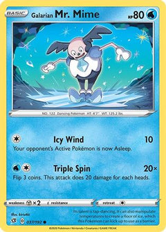 Galarian Mr. Mime (37) [SWSH02: Rebel Clash] Reverse Holofoil - Deck Out Gaming