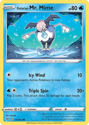 Galarian Mr. Mime (37) [SWSH02: Rebel Clash] - Deck Out Gaming